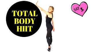TOTAL BODY HIIT  WEIGHT LOSS CARDIO WORKOUT - HOME FITNESS EXERCISE ROUTINE - SUITABLE FOR EVERYONE