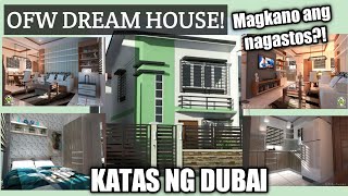 Our Dream House Story: Katas ng OFW sa Dubai / Magkano ang nagastos sa interior? / Grace Robles