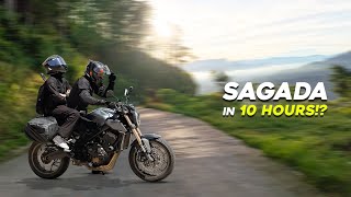 10 HOURS TO SAGADA FROM BULACAN | CB650R | Couple Ride