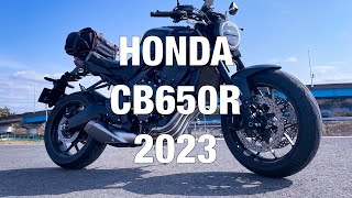 人生初大型バイク納車！HONDA CB650R 2023年式