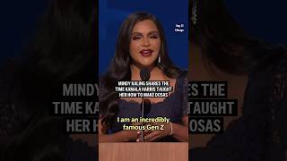 Mindy Kaling says at the DNC that Kamala Harris taught her to make dosas