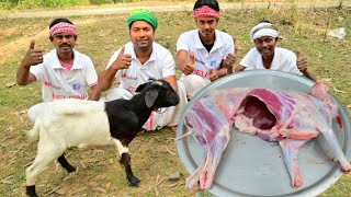 Bapi Special Mutton Curry Recipe || Mutton recipe cooking for village poor people || Helping kitchen