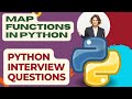 How to use map in python | Python interview questions #python #pythonprogramming @CodeasByteS