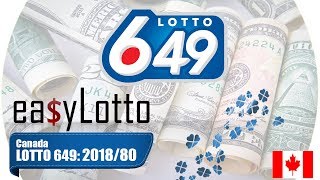 Lotto 649 winning numbers 6 Oct 2018