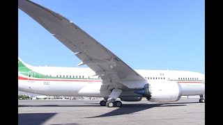 Avión presidencial se va de México