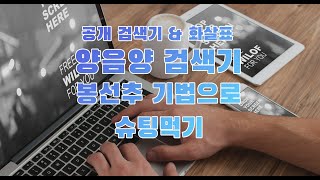 [꿀팁] 양음양 검색기 X 봉선추 기법으로 슈팅먹기