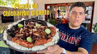 Me como una Picada gigante de CHICHARRON en BARANOA 🐷