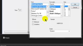 Visual Studio Tutorial 2 - Making a simple digital clock