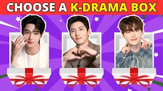 Choose a K-DRAMA GIFT BOX🎁 | What Will You Get? ✨💖 (Super Fun K-DRAMA GAME)