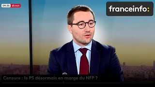 François Hollande s’est mis à l'écart du NFP en ne censurant pas Bayrou.