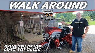 2019 Harley Tri Glide Walk Around Review of Mods