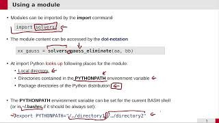 SciPro Python 2024: 13 - Python modules