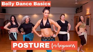 Belly Dance Basics - Posture Tutorial for Beginners ⭐️ START HERE! ⭐️ #beginner #bellydance