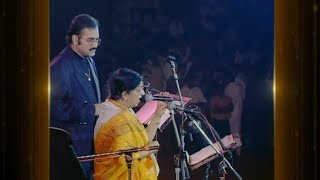 Mehndi Laga Ke Rakhna | Lata Mangeshkar Live With Sudesh Bhosle Queen In Concert 1997 (HD) 1080p