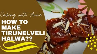 How to make TIRUNELVELI HALWA?| Tirunelveli Halwa Seivathu Eppadi?|Easy Recipes| COOKINGWITHAMMA