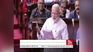 PM Modi concludes Rajya Sabha speech with Nida Fazli poem