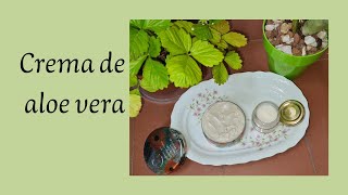 Como hacer una CREMA CON ALOE VERA | COSMETICA CASERA Y NATURAL | 2 FORMAS DE HACER CREMA CON ALOE |