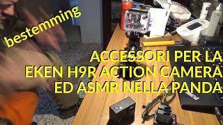 CUSTODIA stagna EKEN H9R 4K Action Camera + ASMR nella PANDA #eken #mod #camera #vlogger #hack #asmr