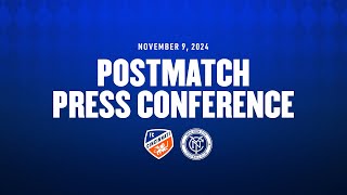 Postmatch Press Conference | Head Coach Pat Noonan | 11/09/24