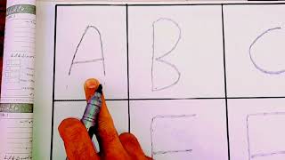 How to Write Letters for Children - Teaching Writing ABC for Preschool - Alphabet for Children & kid