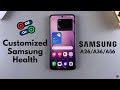 How To Enable / Disable Customized Samsung Health On Samsung Galaxy A26/A36/A56