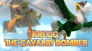 Kregg The CAVALRY BOMBER?! HUH?! Full Flying Cavalry Talent Page for Kregg! Call of Dragons!