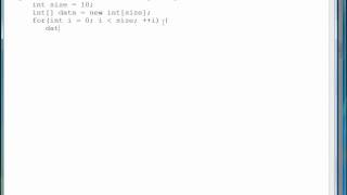 Advanced Java Programming Tutorial | Insertion Sort