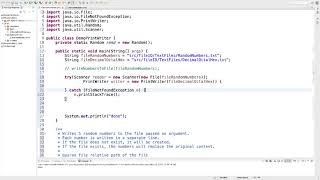 Program Along - PrintWriter
