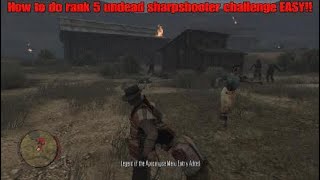 UNDEAD SHARPSHOOTER RANK 5 EASY GUARANTEED