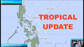 Landfall expected with Tropical Depression Near the Philippines, Westpacwx Typhoon Update