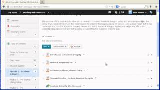 Navigating D2L 2: Course Navigation