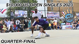 $10,000 US OPEN SINGLES 2023 | Quarter-Final: Kadeem VS. Timbo