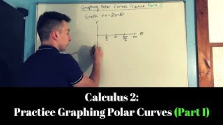 Calculus 2: Graphing Problems w/ Polar (Part I)