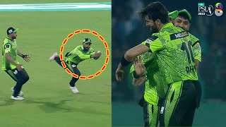 Spectacular Catch Taken By Fakhar Zaman | Lahore Qalandars vs Peshawar Zalmi | Match15 | PSL8 | MI2A