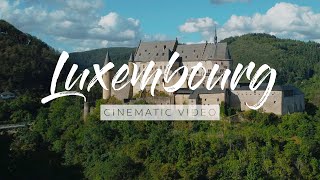 Discover Vianden and the beauty of Medieval Luxembourg | 4K Cinematic Travel Video