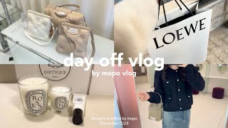 vlog⌇アウトレットでお買い物する社会人の休日👜🪄冬服購入品☃️❄️diptyqueキャンドル🕯️🤍クリスマスの過ごし方🎄