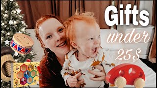 CHEAP MONTESSORI TOYS// TODDLER GIFT GUIDE UNDER 25 DOLLARS