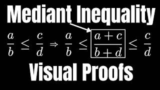 Mediant Inequality: Visual Proof Compilation