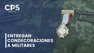 Entregan condecoraciones a militares en Ceremonia de Ascenso | CPS Noticias Puerto Vallarta