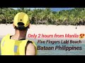 laki beach and five fingers white Sand Beach near Manila in Bataan Mariveles