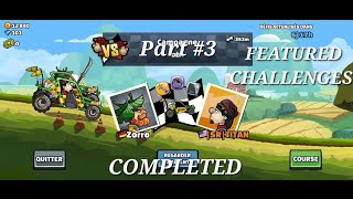 | HILL CLIMB RACING 2 | FEATURED CHALLENGES PART #3 | ALL COMPLETED 🔥 HCR 2