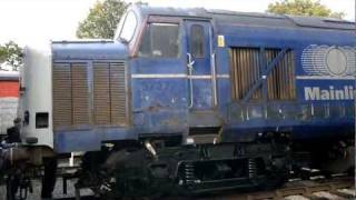 BABY DELTIC Barrow Hill.Sat 17.9.11.Rail Phone HD.LOCO TV UK.