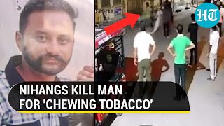 Nihangs lynch man for 'chewing tobacco' near Golden Temple; Caught on CCTV