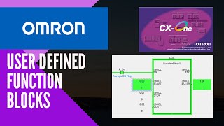 CREATE FUNCTION BLOCKS IN OMRON PLC | OMRON CX ONE FUNCTION BLOCK | CX PROGRAMMER FUNCTION BLOCK