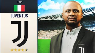 I Rebuild Juventus With Patrick Vieira!