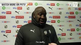 Post Match | Darren Moore reacts to Newport County victory