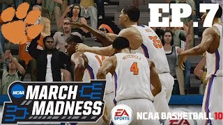 MARCH MADNESS! | NCAA Basketball 10 CLEMSON Dynasty Ep 7