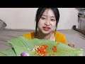 spicest🔥puffed rice mukbang with 2 raw onions