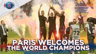 PARIS WELCOMES THE WORLD CHAMPIONS
