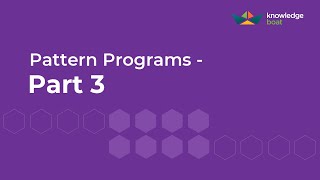 Pattern Programs - Part 3 | ICSE Computer Applications | Java & BlueJ